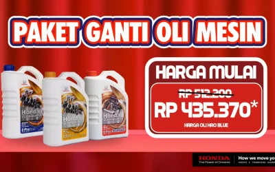 Promo Spesial September di Honda Bintang Singaraja: Paket Ganti Oli Mesin dengan Harga Super Hemat